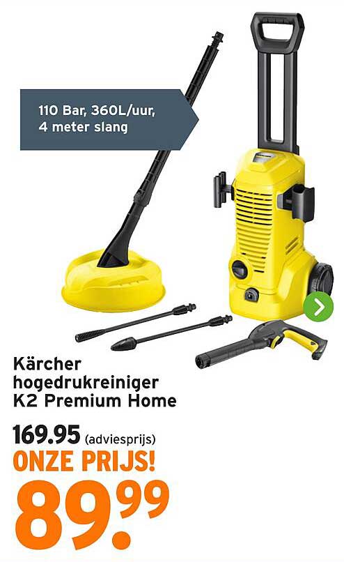 Kärcher hogedrukreiniger K2 Premium Home