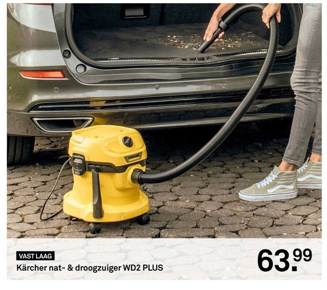 Kärcher nat- & droogzuiger WD2 PLUS