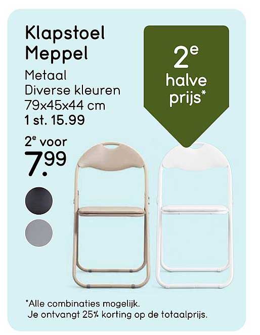 Klapstoel Meppel