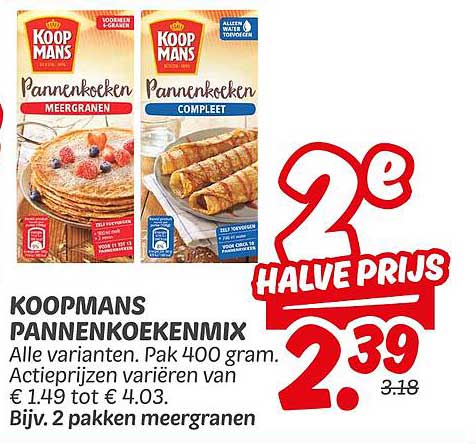 KOOPMANS PANNEKOEKENMIX