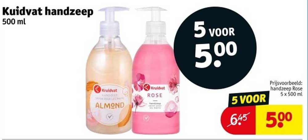 Kruidvat handzeep 500 ml
