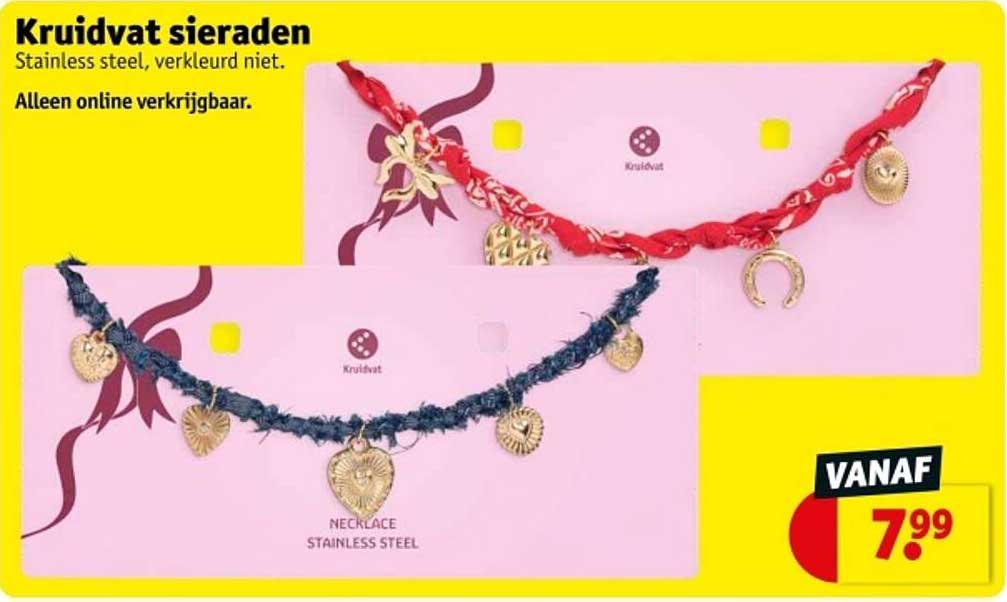 Kruidvat sieraden