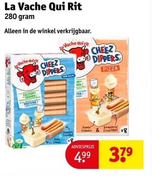 La Vache Qui Rit CHEEZ DIPPERS 280 gram