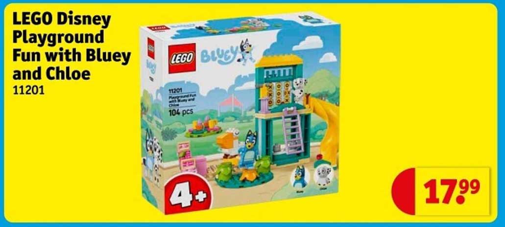 LEGO Disney Playground Fun with Bluey and Chloe 11201