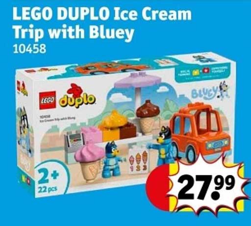 LEGO DUPO Ice Cream Trip with Bluey