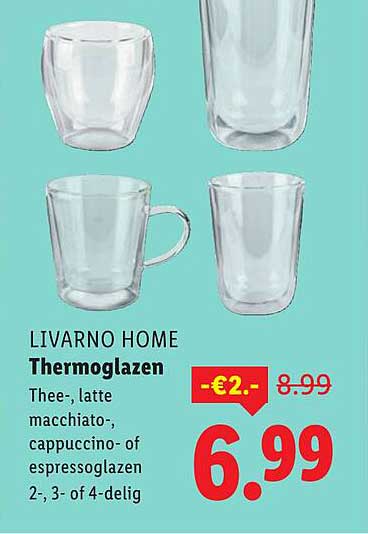 LIVARNO HOME Thermoglazen