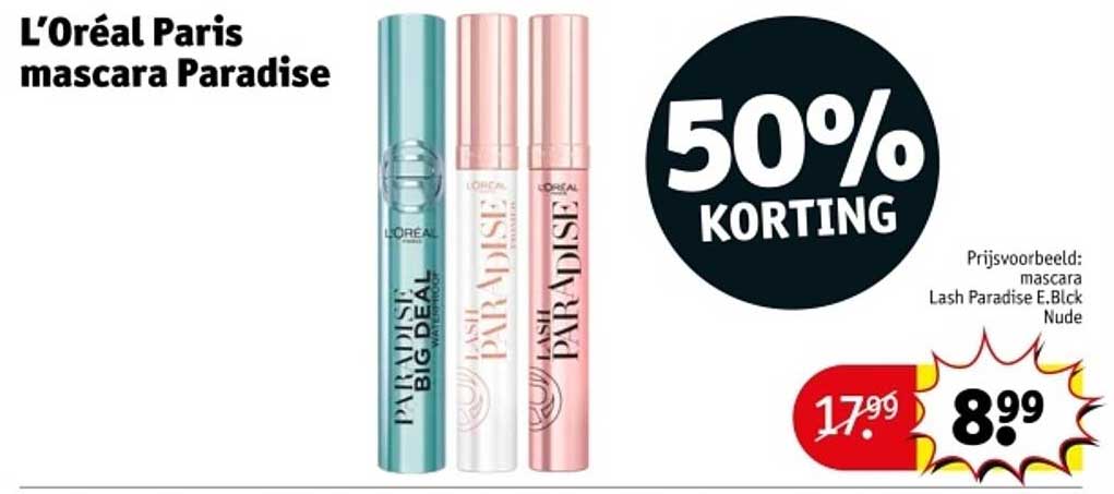 L'Oréal Paris mascara Paradise