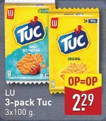 LU 3-pack Tuc 3x100 g