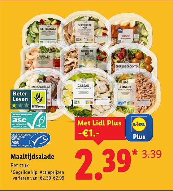 Maaltijdsalade