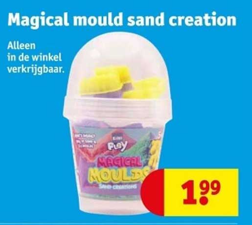 Magical mould sand creation