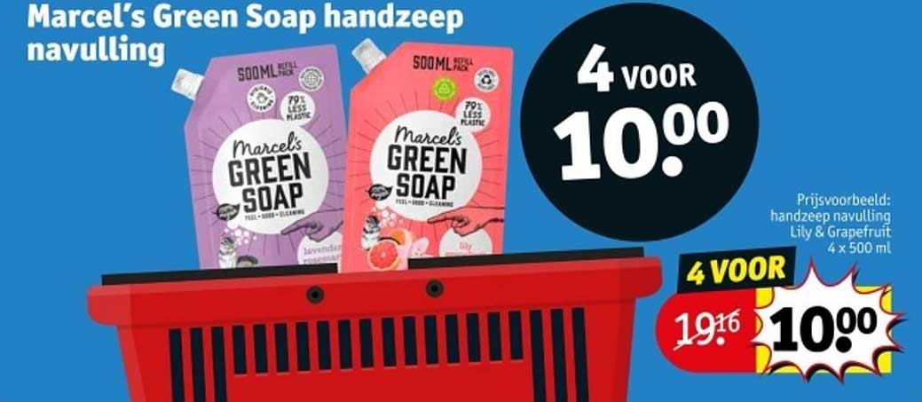 Marcel’s Green Soap handzeep navulling