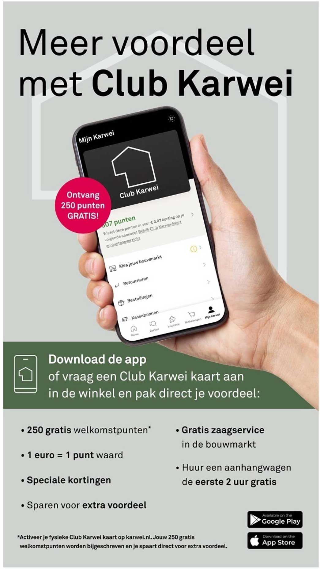 Meer voordeel met Club Karwei