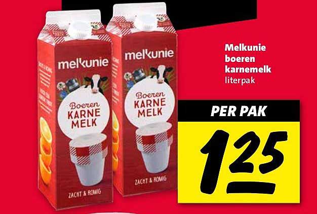 Melkunie boeren karnemelk literpak