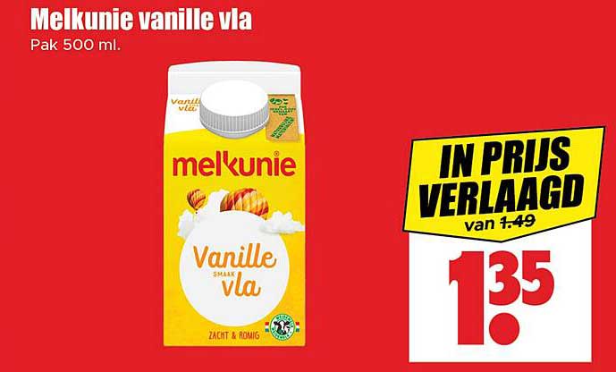Melkunie vanille vla