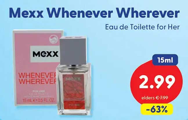 Mexx Whenever Wherever Eau de Toilette for Her