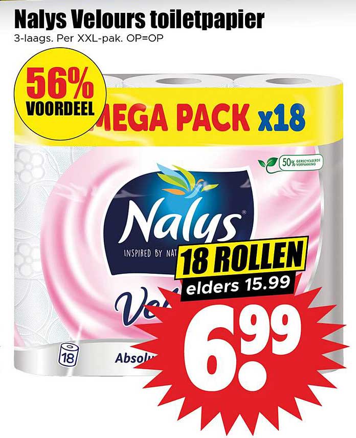 Nalys Velours toiletpapier