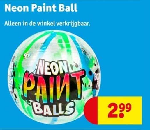 Neon Paint Ball