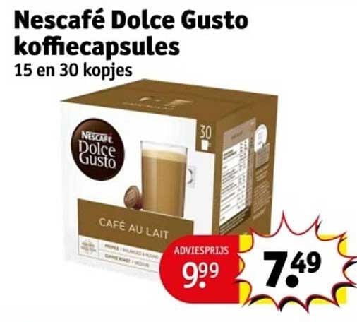 Nescafé Dolce Gusto koffiecapsules