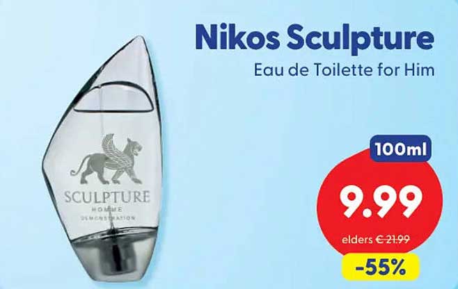 Nikos Sculpture Eau de Toilette for Him