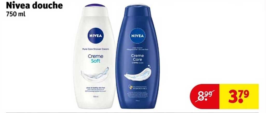 Nivea douche 750 ml