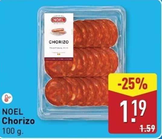 NOEL Chorizo 100 g.