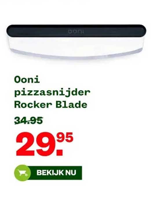 Ooni pizzasnijders Rocker Blade