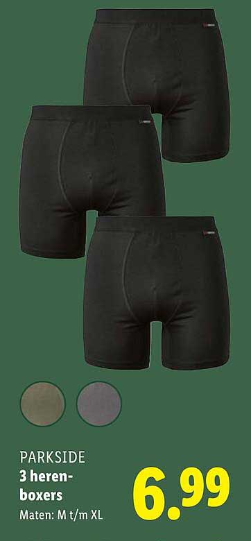 PARKSIDE 3 heren-boxers