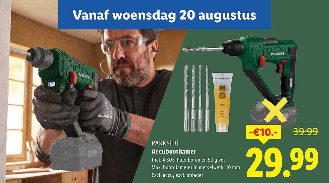 PARKSIDE Accuboorhamer