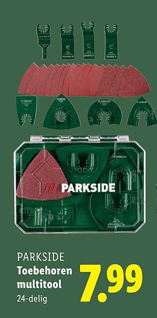 PARKSIDE Toebehoren multtool 24-delig