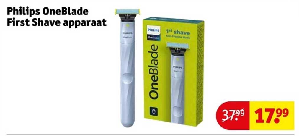 Philips OneBlade First Shave apparaat