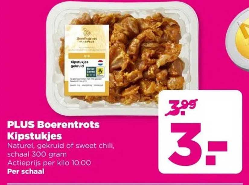 PLUS Boerentrots Kipstukjes