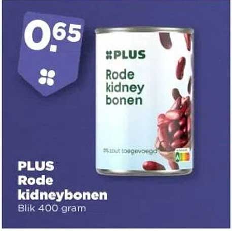 PLUS Rode kidneybonen