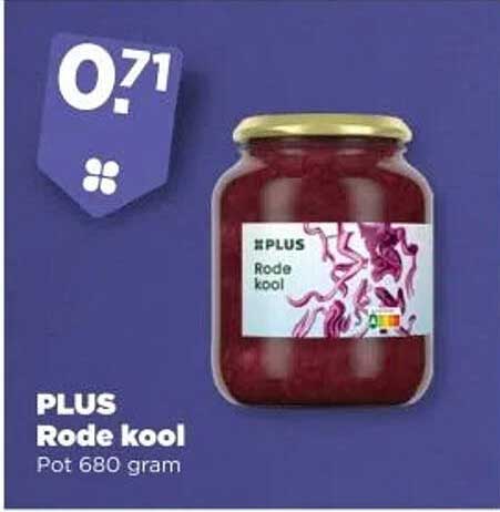 PLUS Rode kool