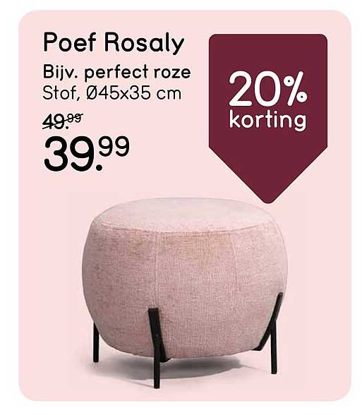 Poef Rosalyn