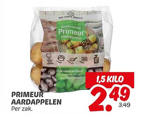 PRIMEUR AARDAPPELEN