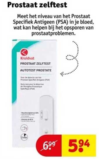 Prostaat zelftest