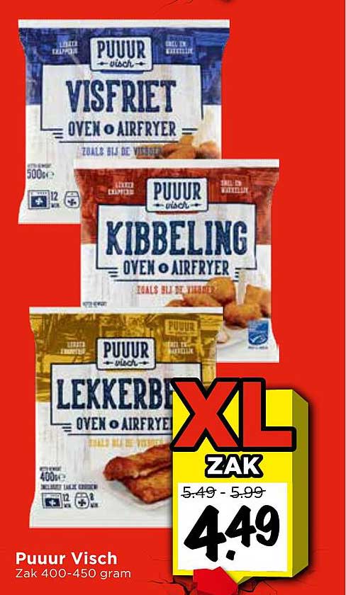 Puur Visch - Visfriet, Kibbeling en Lekkerbekken