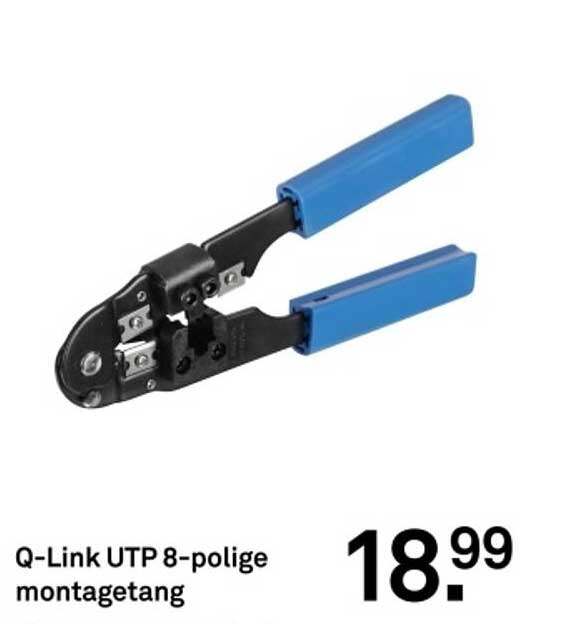 Q-Link UTP 8-polige montagetang