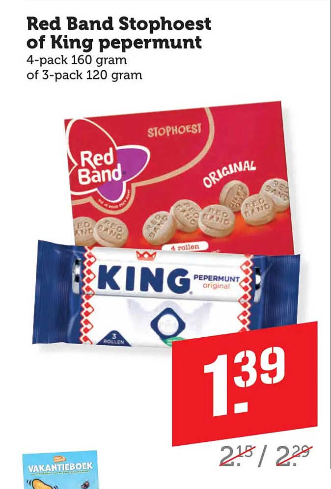 Red Band Stokhoest of King pepermunt