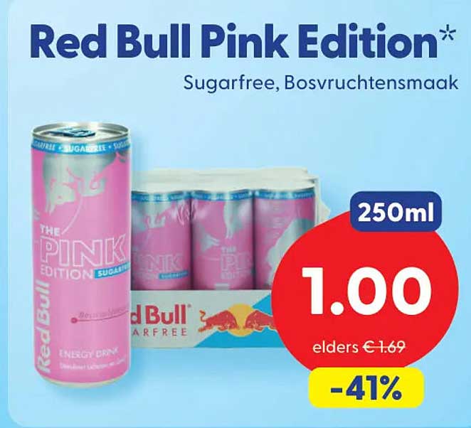 Red Bull Pink Edition*