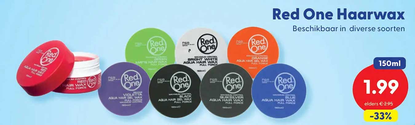 Red One Haarwax