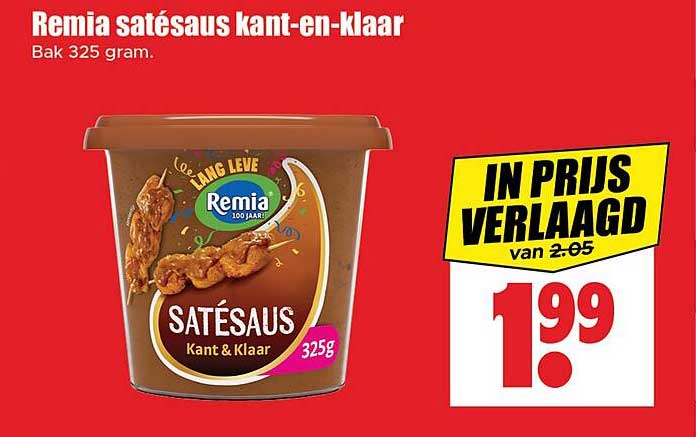 Remia satésaus kant-en-klaar