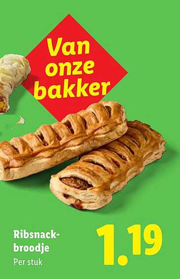 Ribsnap-broodje