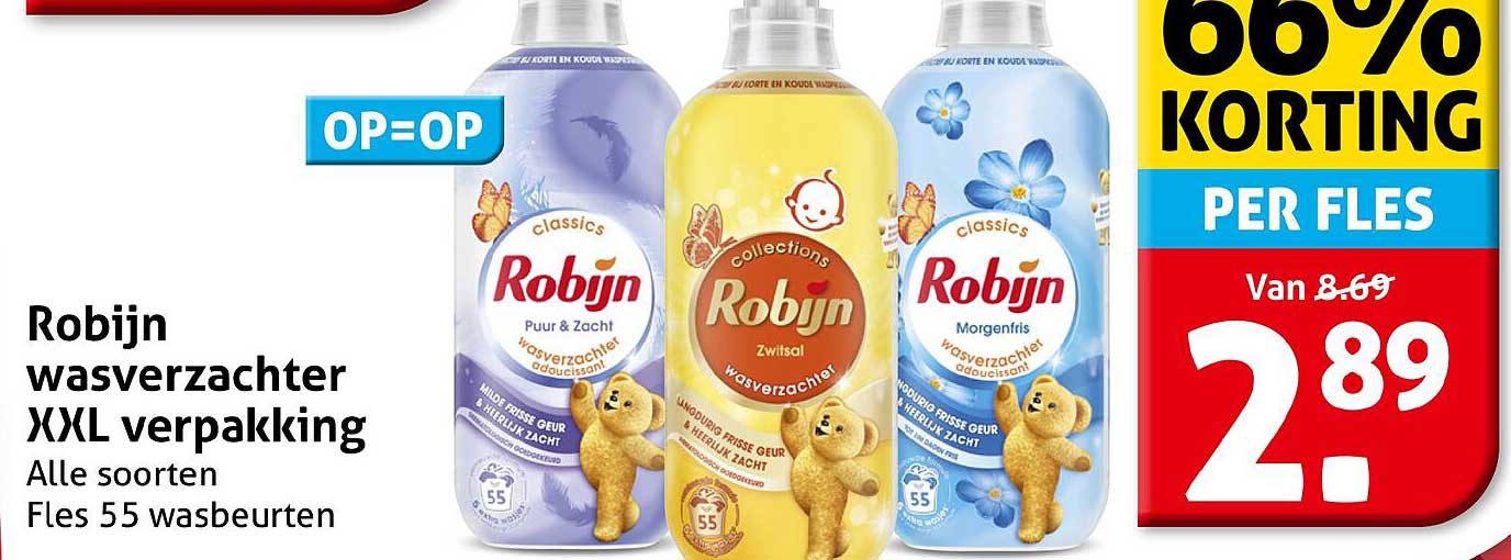 Robijn wasverzachter XXL verpakking