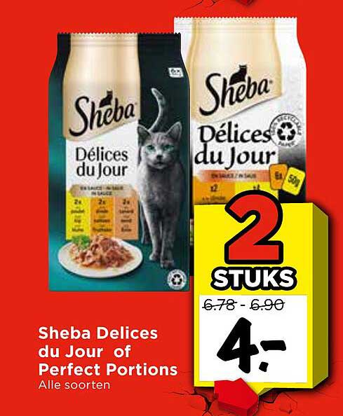 Sheba Delices du Jour of Perfect Portions