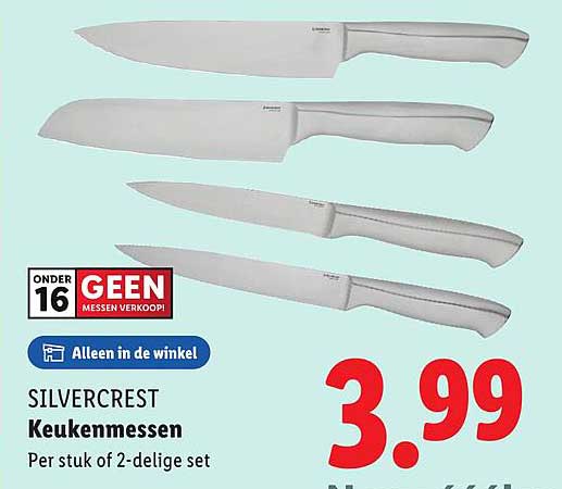 SILVERCREST Keukenmessen