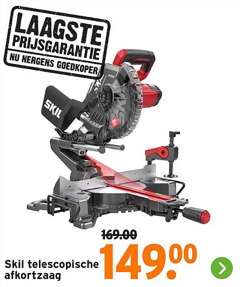 Skil telescopische afkortzaag