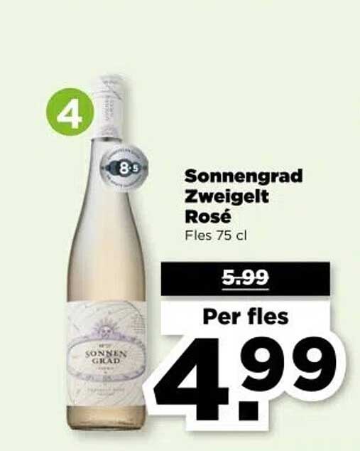 Sonnengrad Zweigelt Rosé Fles 75 cl