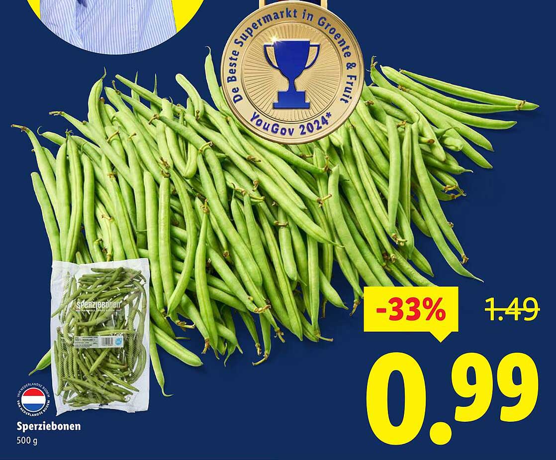 Sperziebonen 500 g