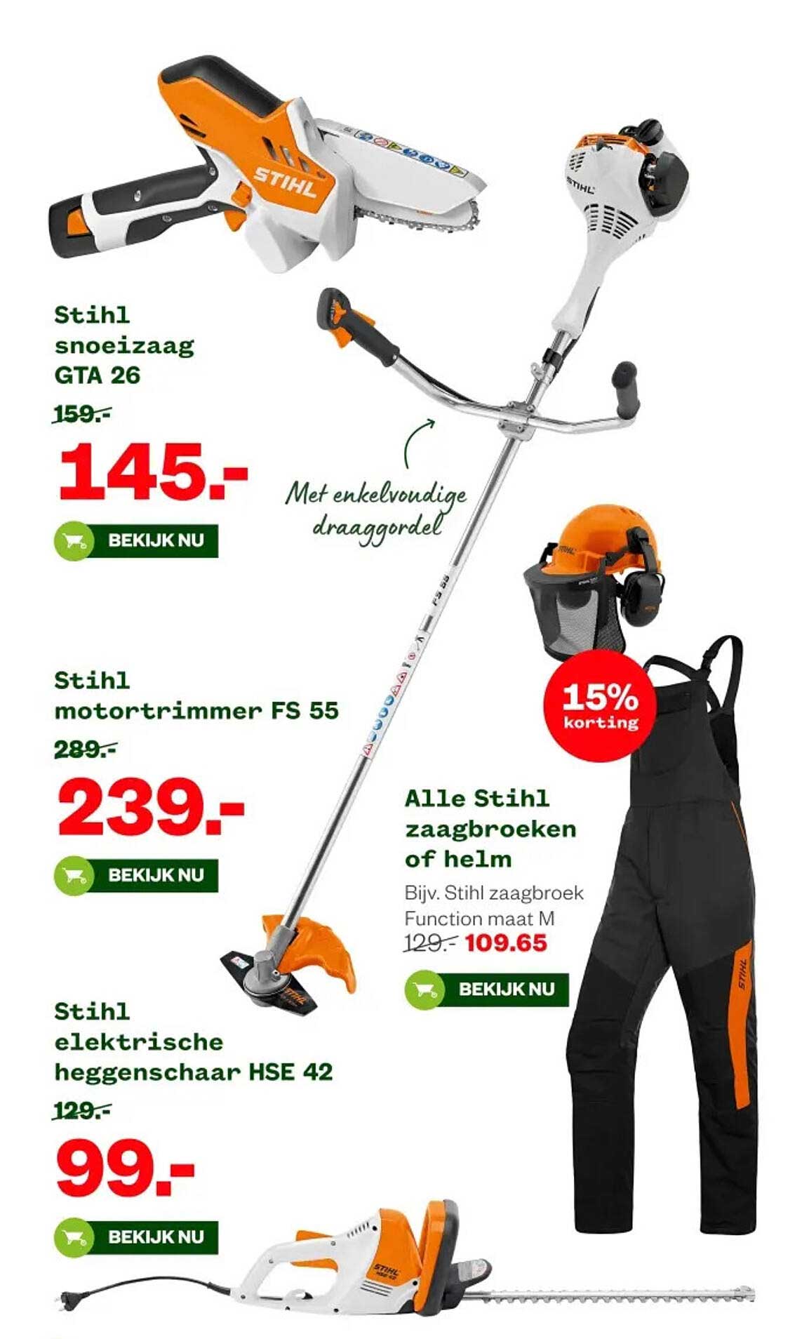 Stihl snoeizaag GTA 26